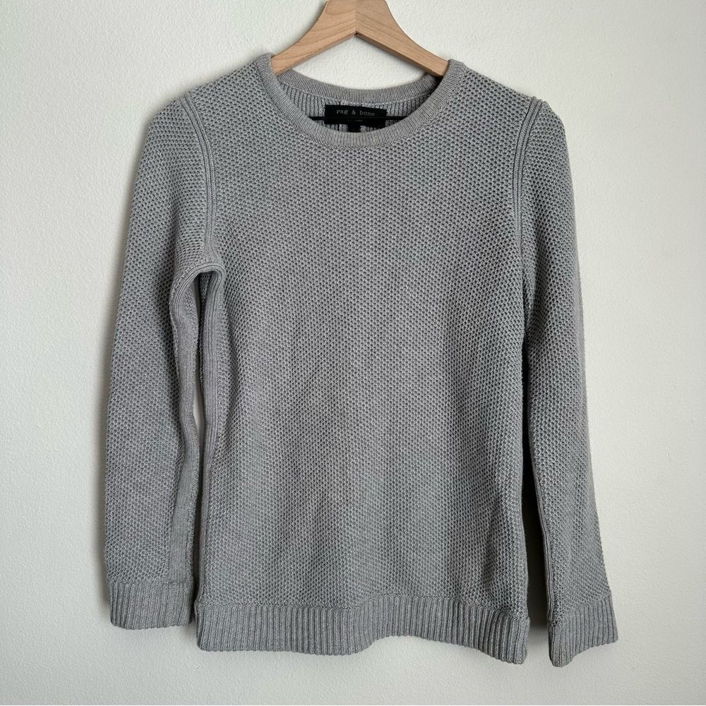 RAG & BONE grey knit sweater